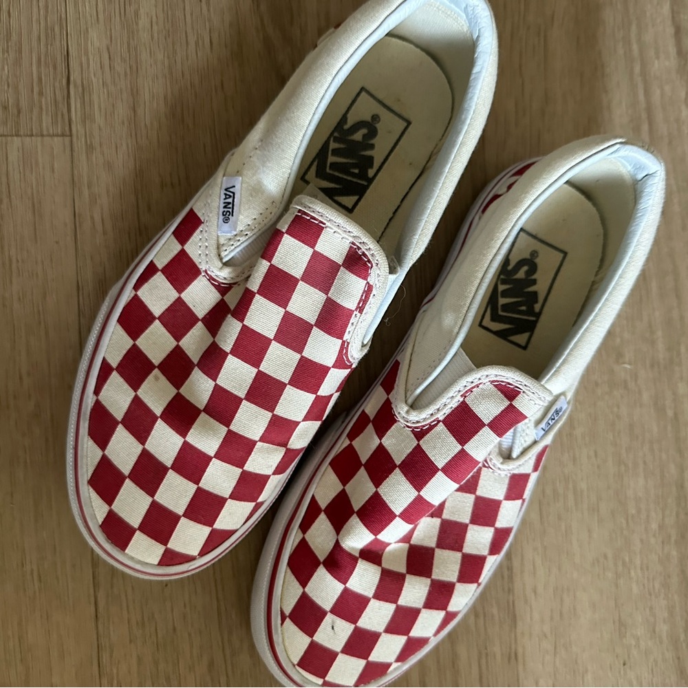 Checkered vans